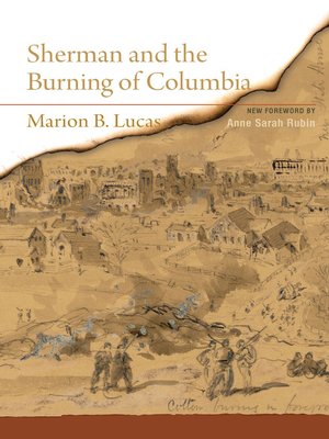 cover image of Sherman and the Burning of Columbia